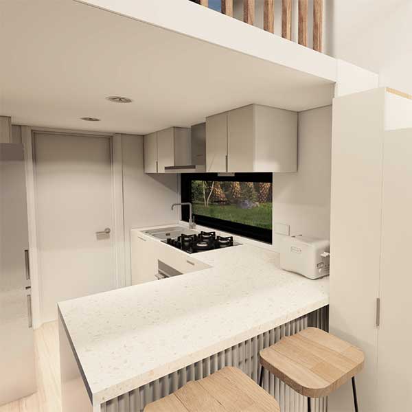 Tiny Home kitchen